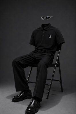 POLO BASSIC BLACK