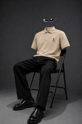 POLO BASSIC BEIGE