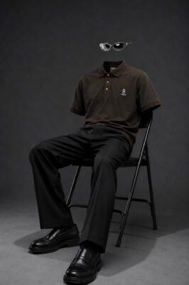 POLO BASSIC BROWN